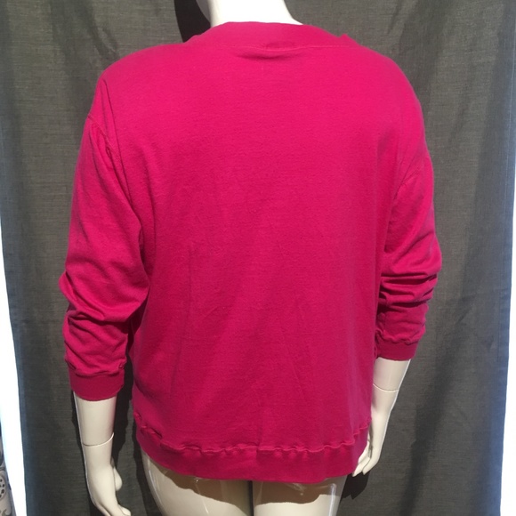 JP Collections Cardigan Sweater Size 18/20 Pink - Picture 2 of 4